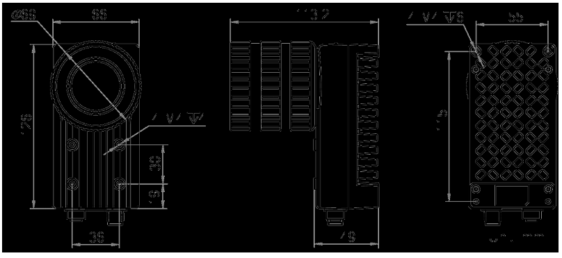 ?？礗D6000系列智能讀碼器2000 萬像素物流讀碼器外形尺寸.png